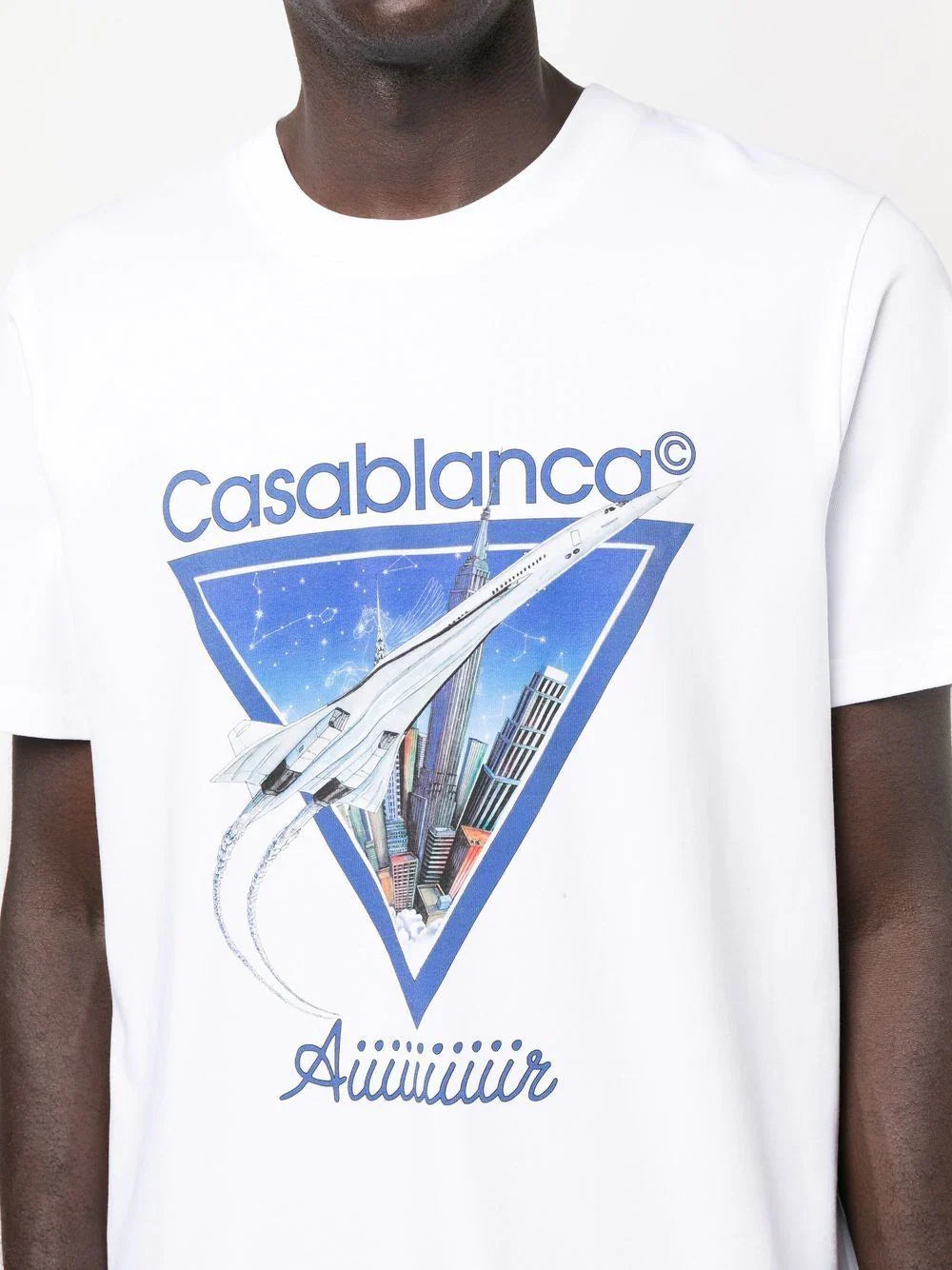 Casablanca Aiiiiir White T-Shirt