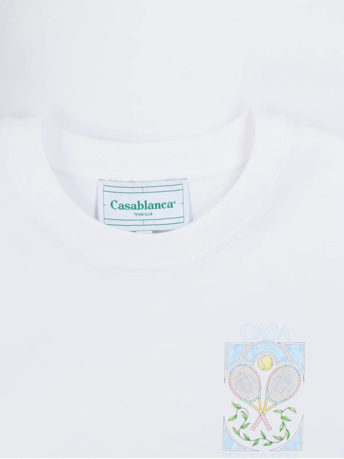 Casablanca Pastel White T-Shirt